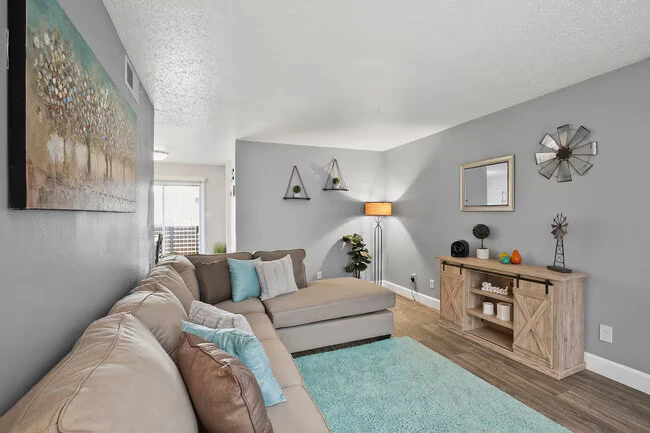 2 Bedroom, 1 Bathroom, 952 SQFT 1357-D floor plan